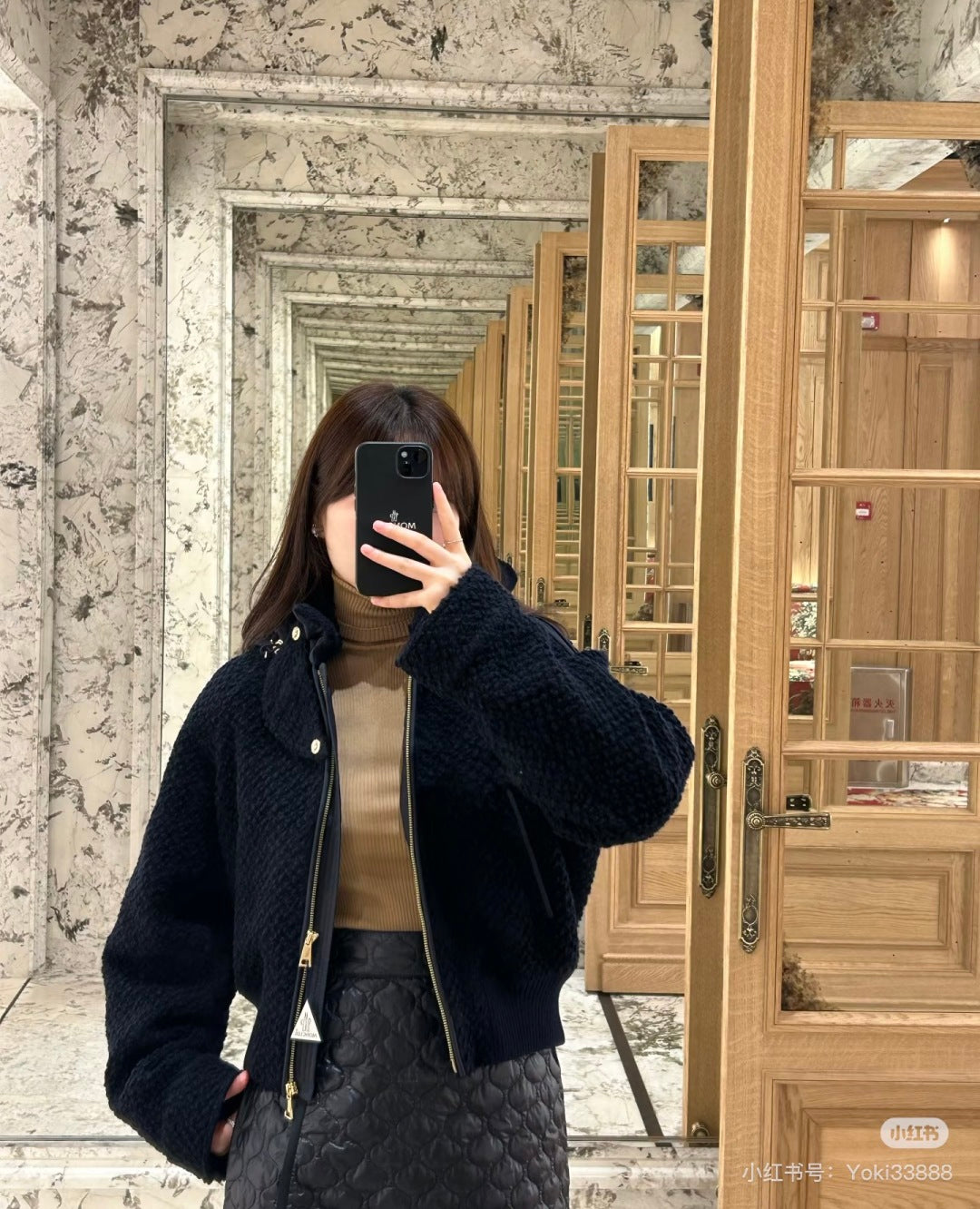 Moc 25fw Wool down jacket