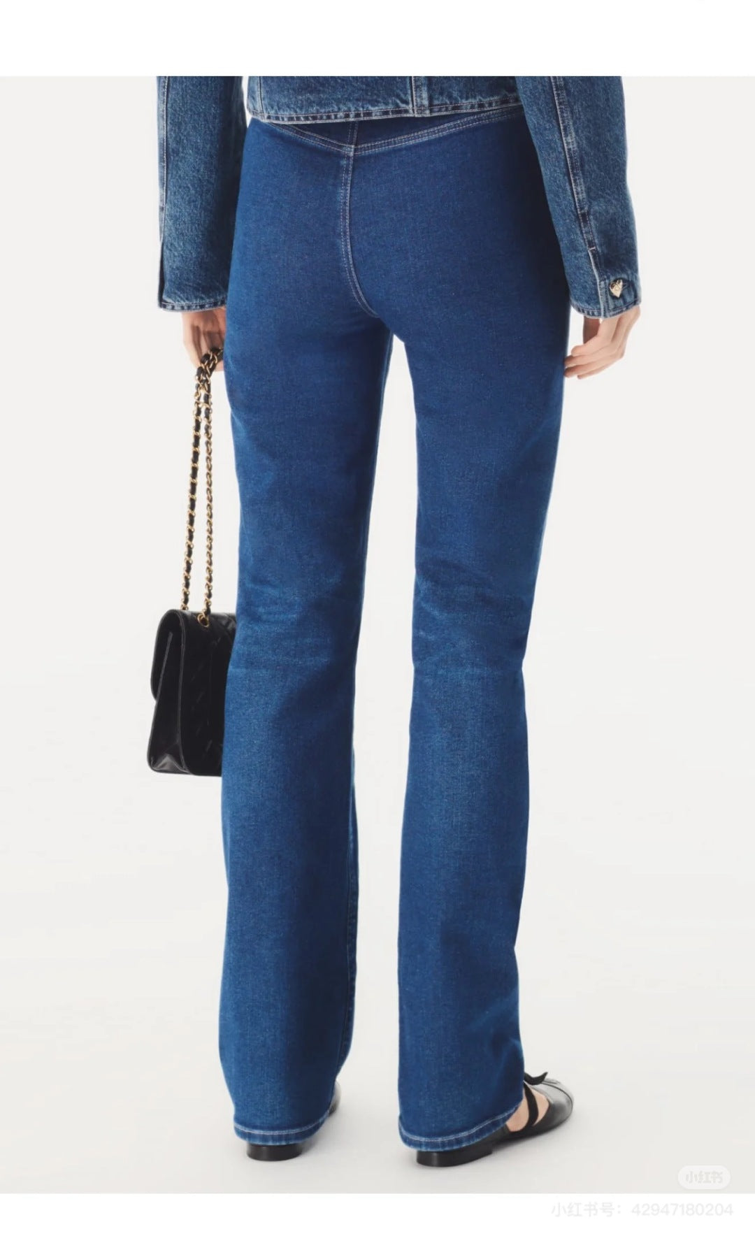 Cha 25fw Retro straight leg jeans