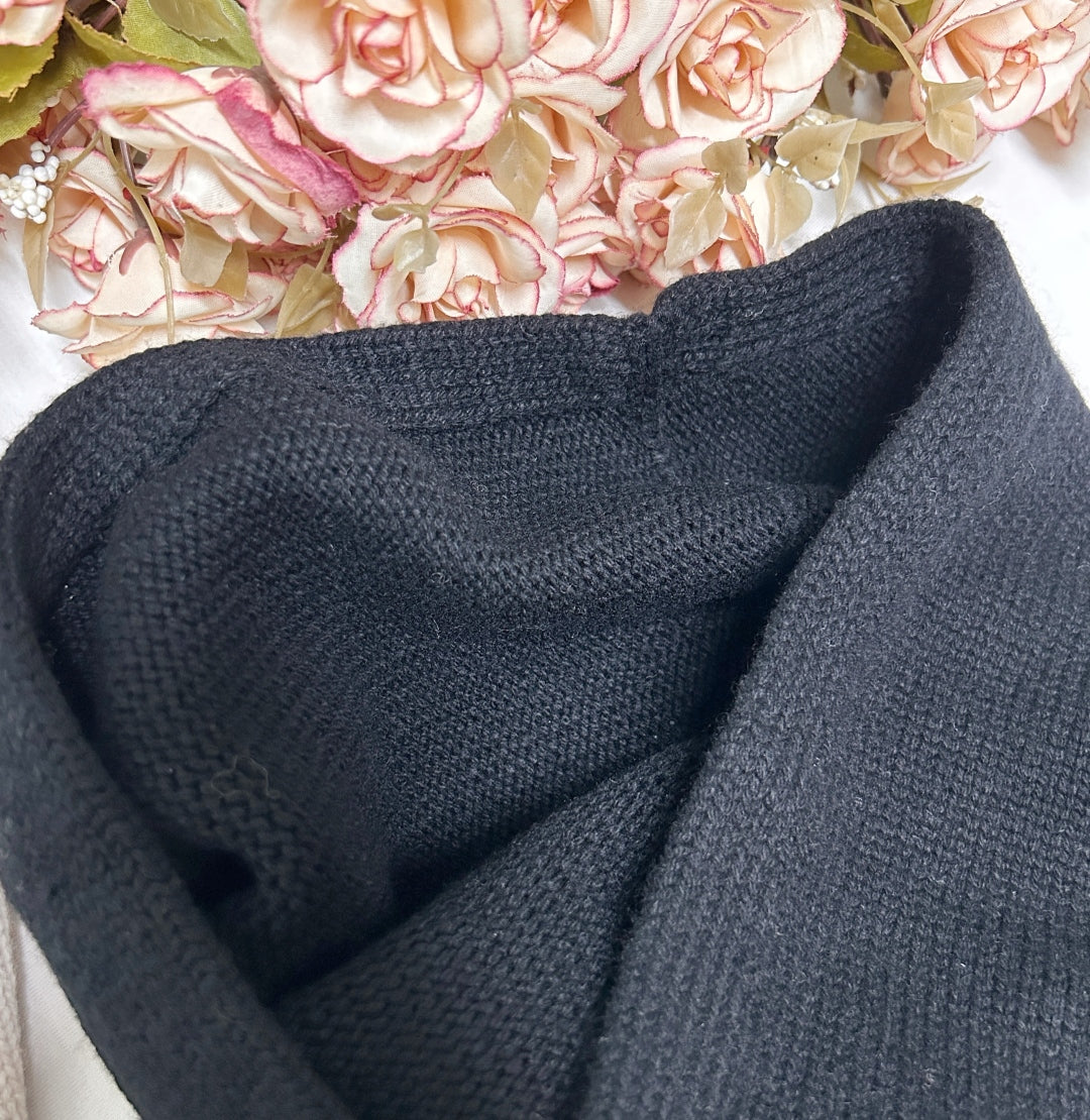 Cha 25fw Knitted cashmere hat