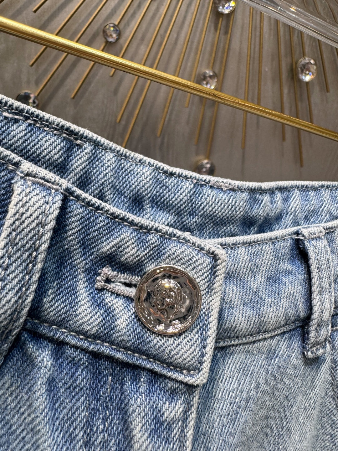 Cha 25fw Blue pearl jeans