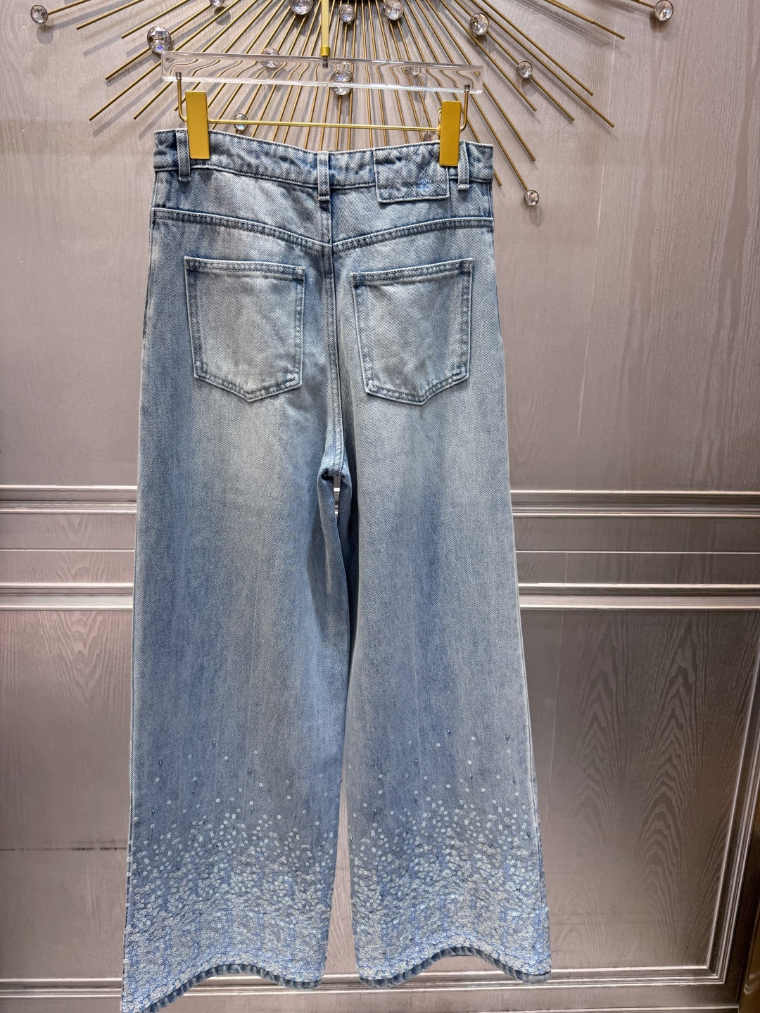 Cha 25fw Blue pearl jeans
