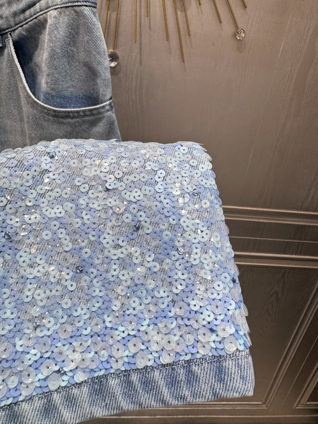 Cha 25fw Blue pearl jeans