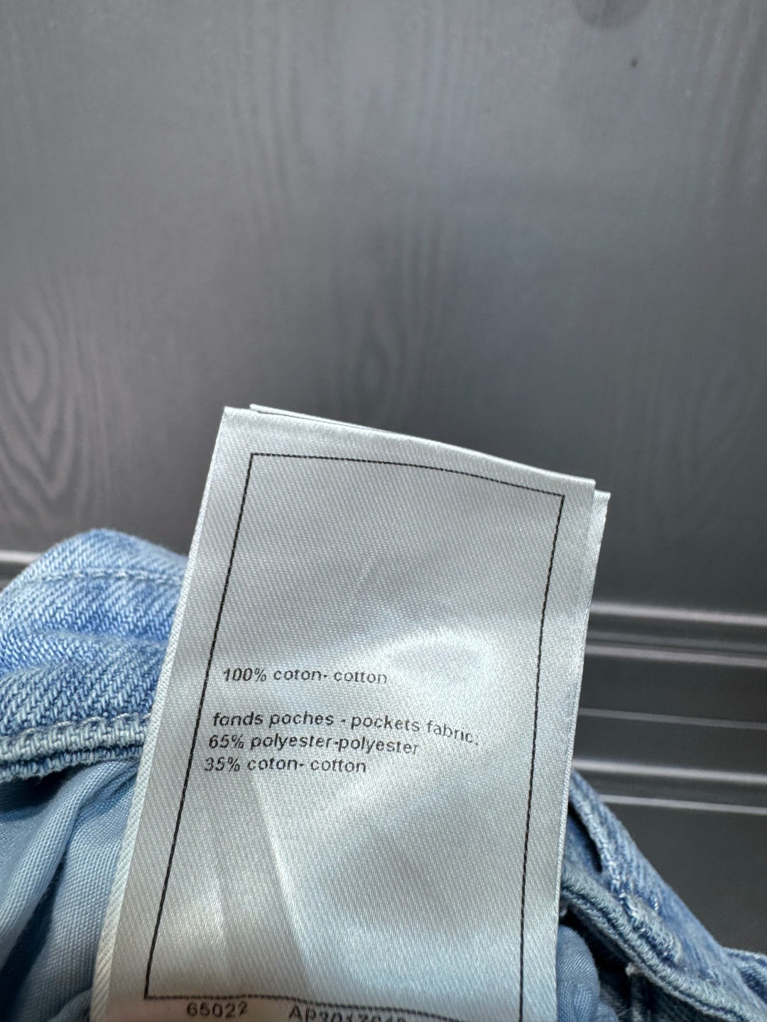 Cha 25fw Blue pearl jeans