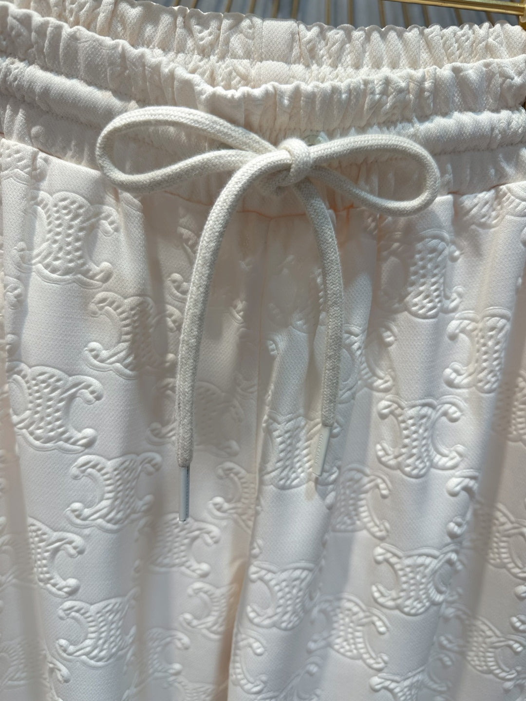 Cel 25fw White wide leg pants