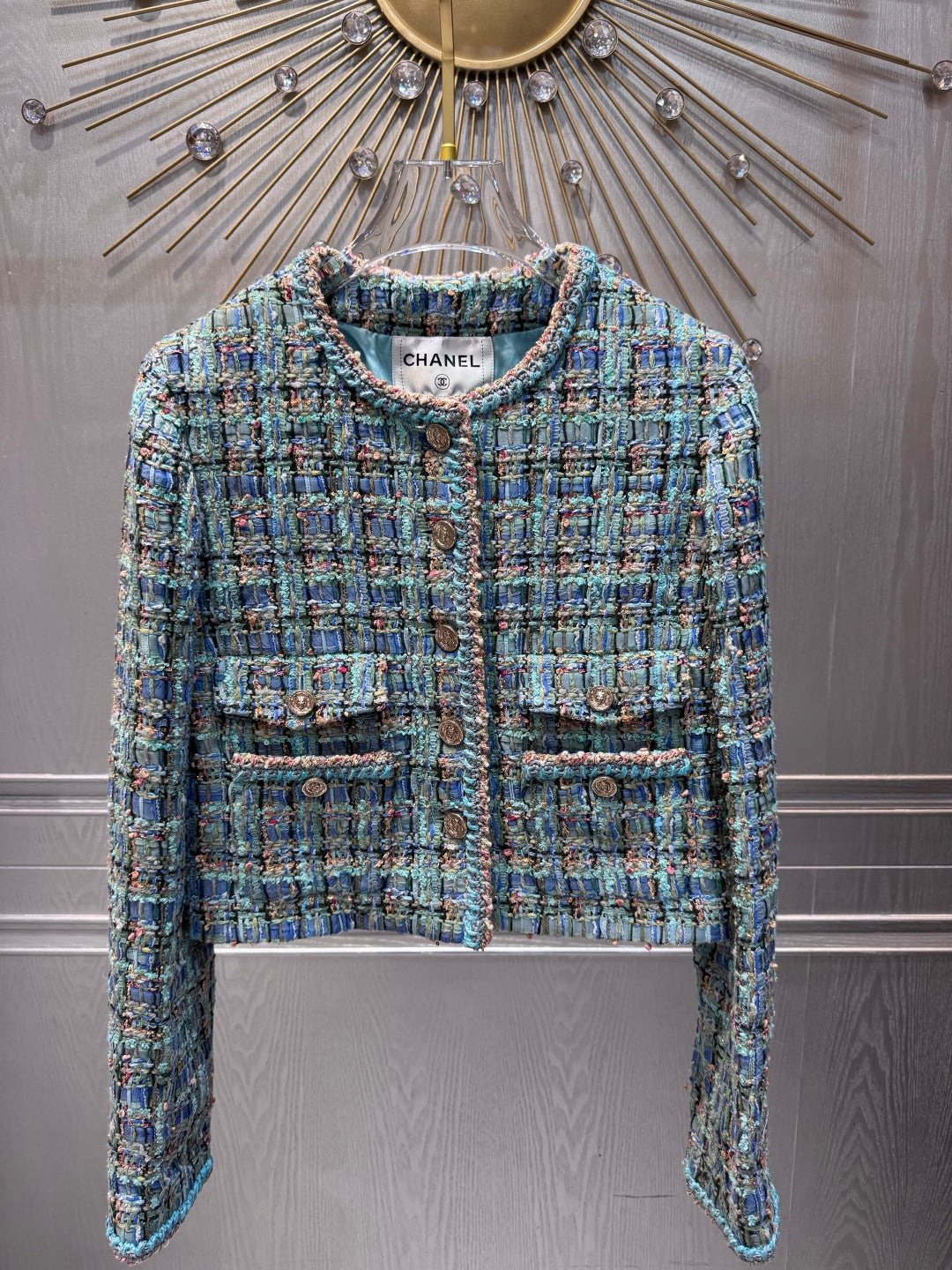 Che 25fw Lake Blue Coat