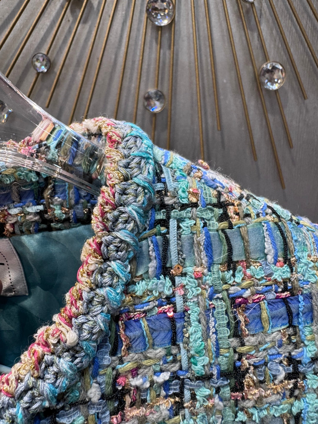 Che 25fw Lake Blue Coat