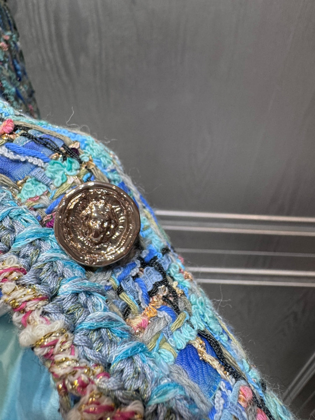 Che 25fw Lake Blue Coat