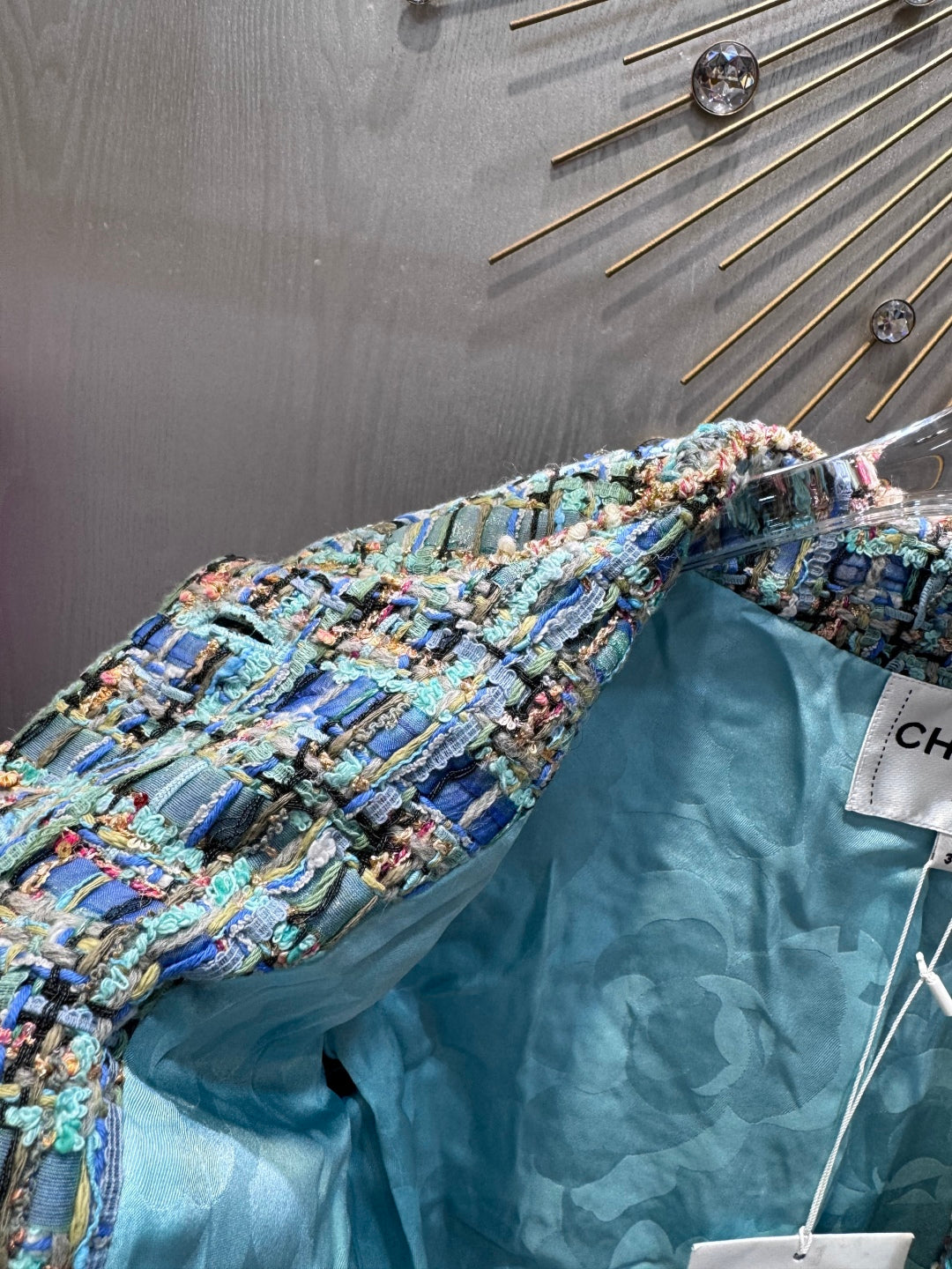 Che 25fw Lake Blue Coat