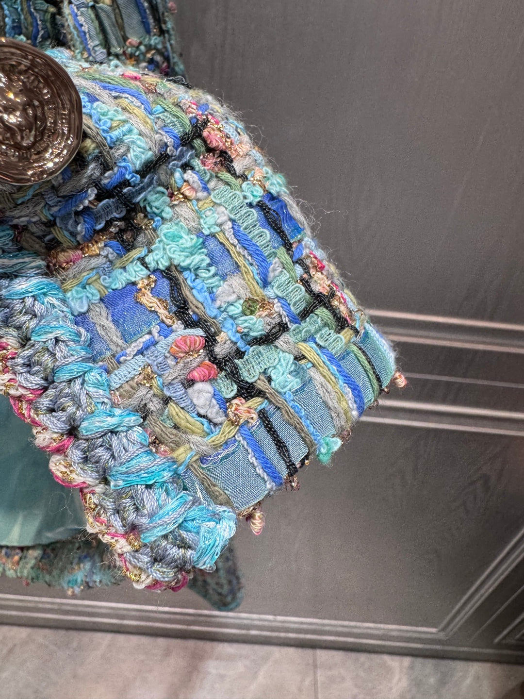 Che 25fw Lake Blue Coat