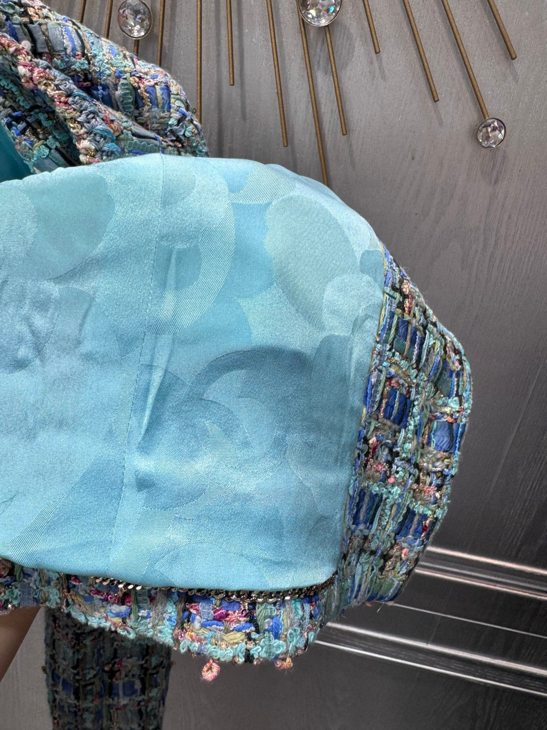 Che 25fw Lake Blue Coat