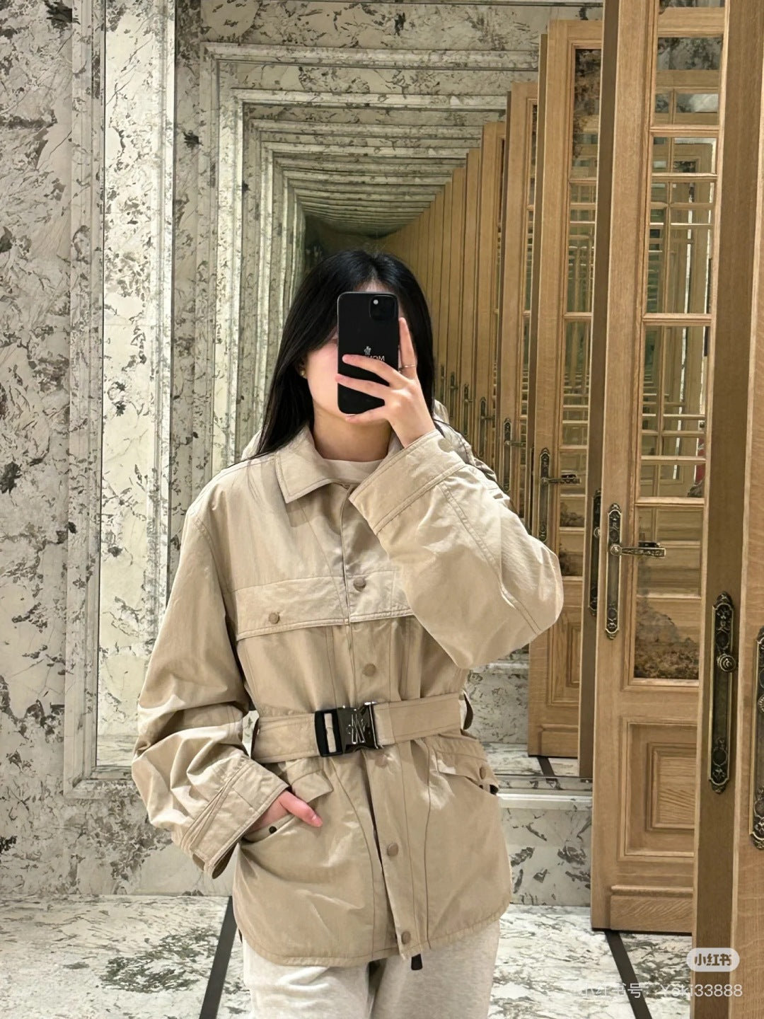 Moc 25fw Ladies' outdoor windbreaker