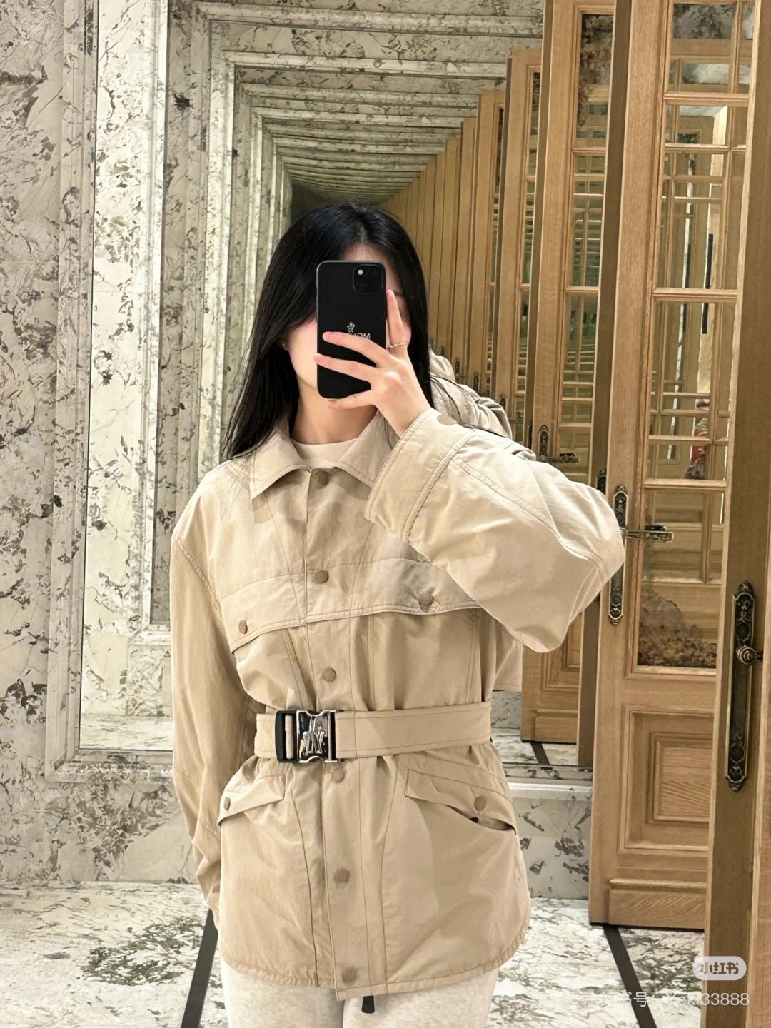 Moc 25fw Ladies' outdoor windbreaker