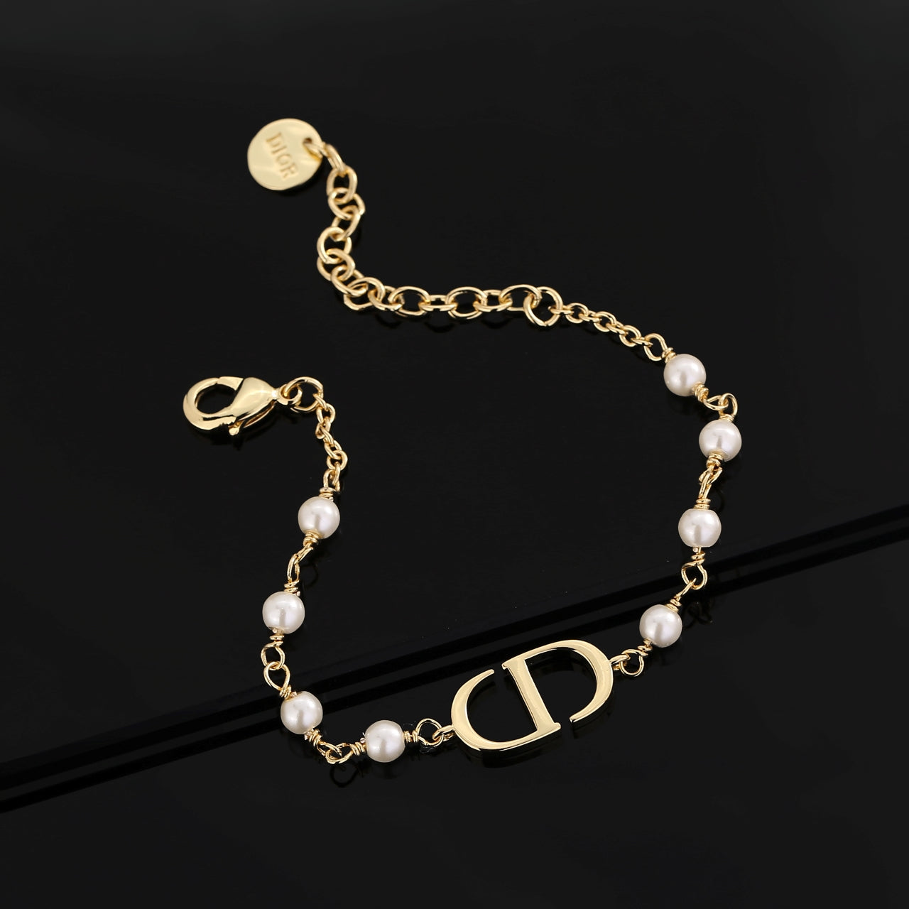 CD New pearl bracelet sweater chain