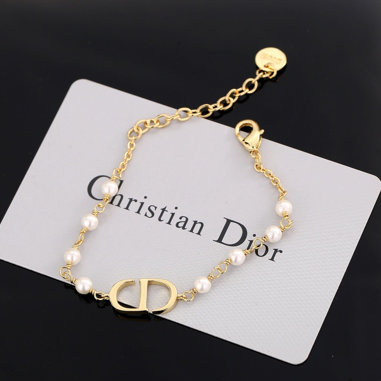 CD New pearl bracelet sweater chain