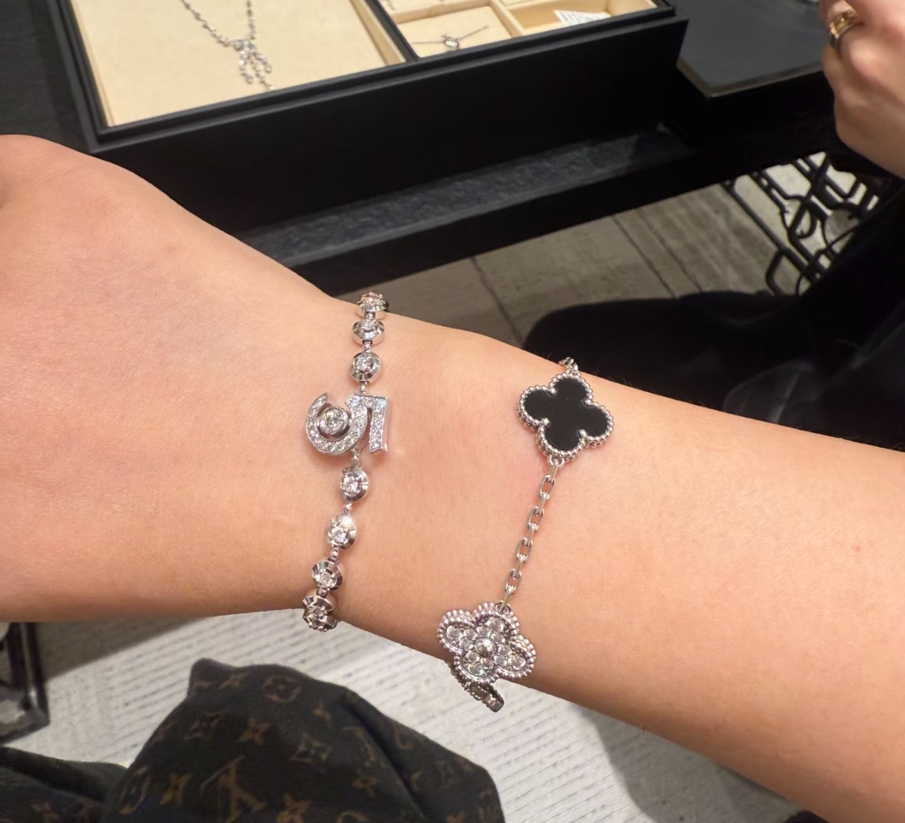 Cha** Starry Sky Bracelet in S925 Silver