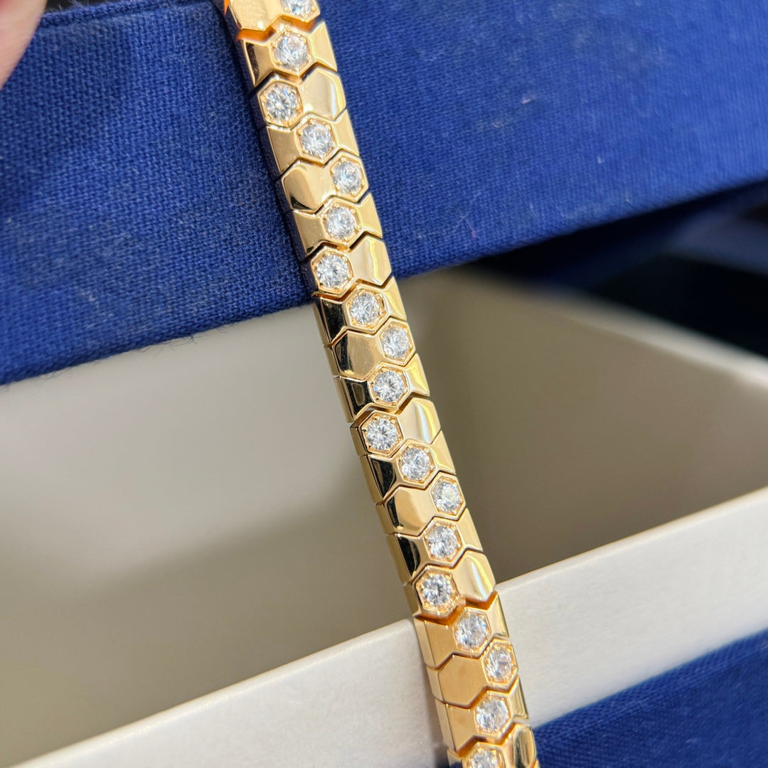 Wave Honeycomb Series Bracelet