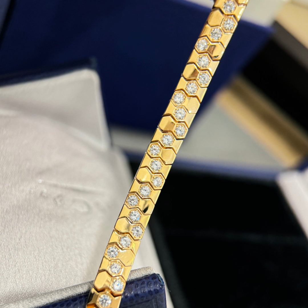 Wave Honeycomb Series Bracelet