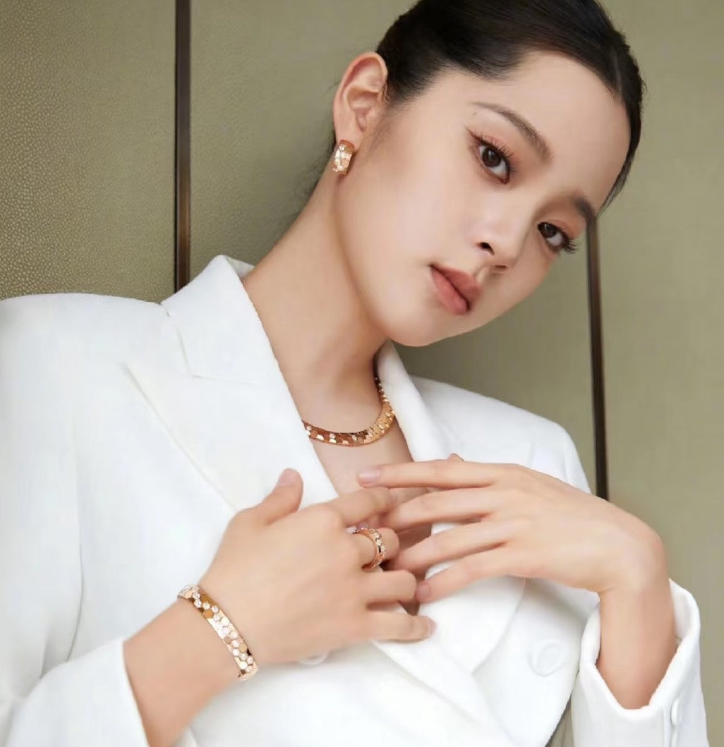 Wave Honeycomb Series Bracelet