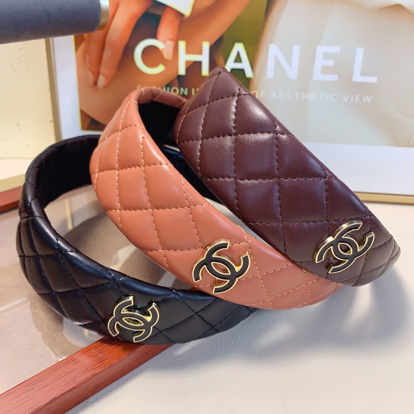 Cha** headband, new minimalist style