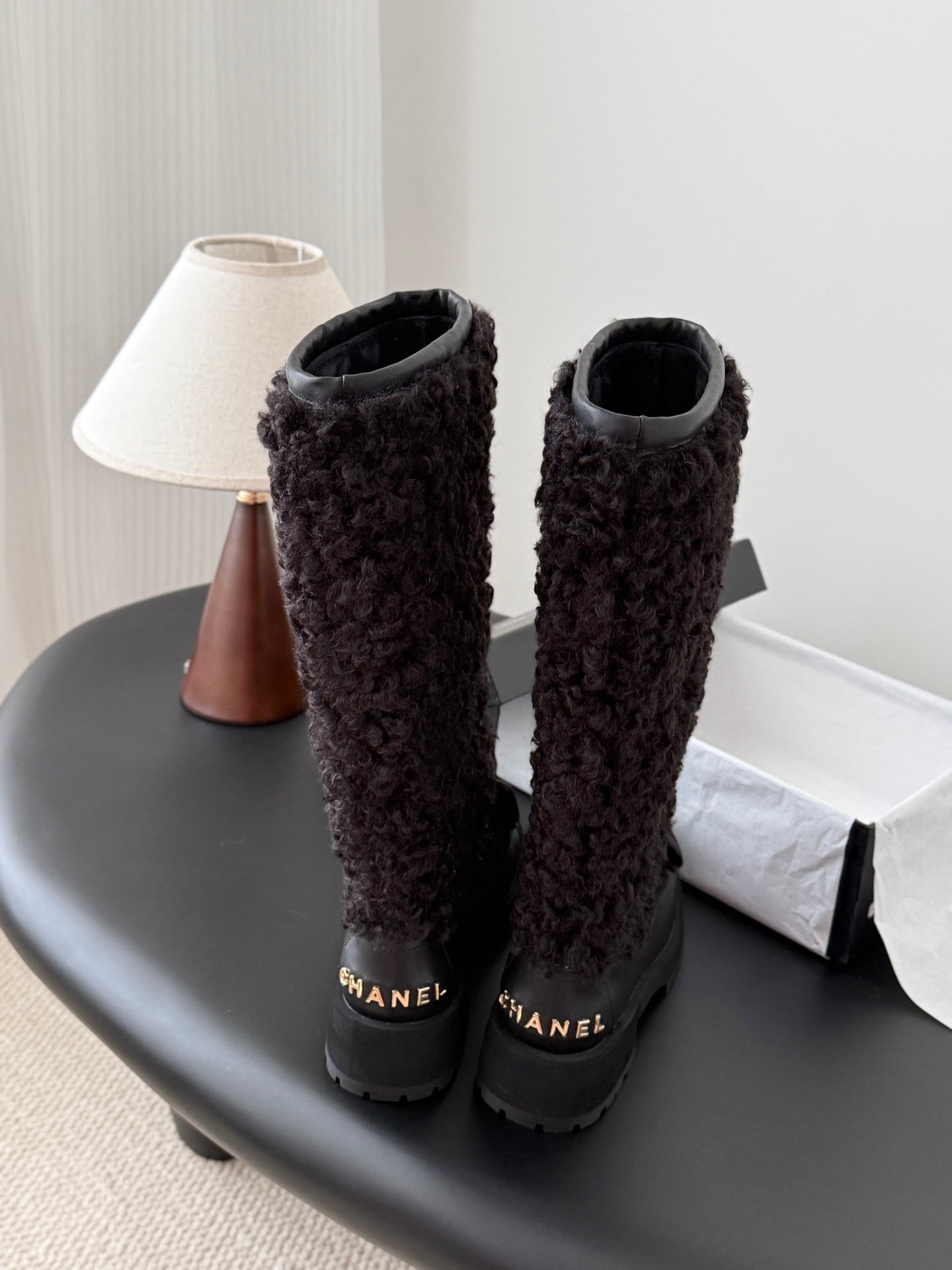 Che New autumn/winter fluffy sheepskin boots
