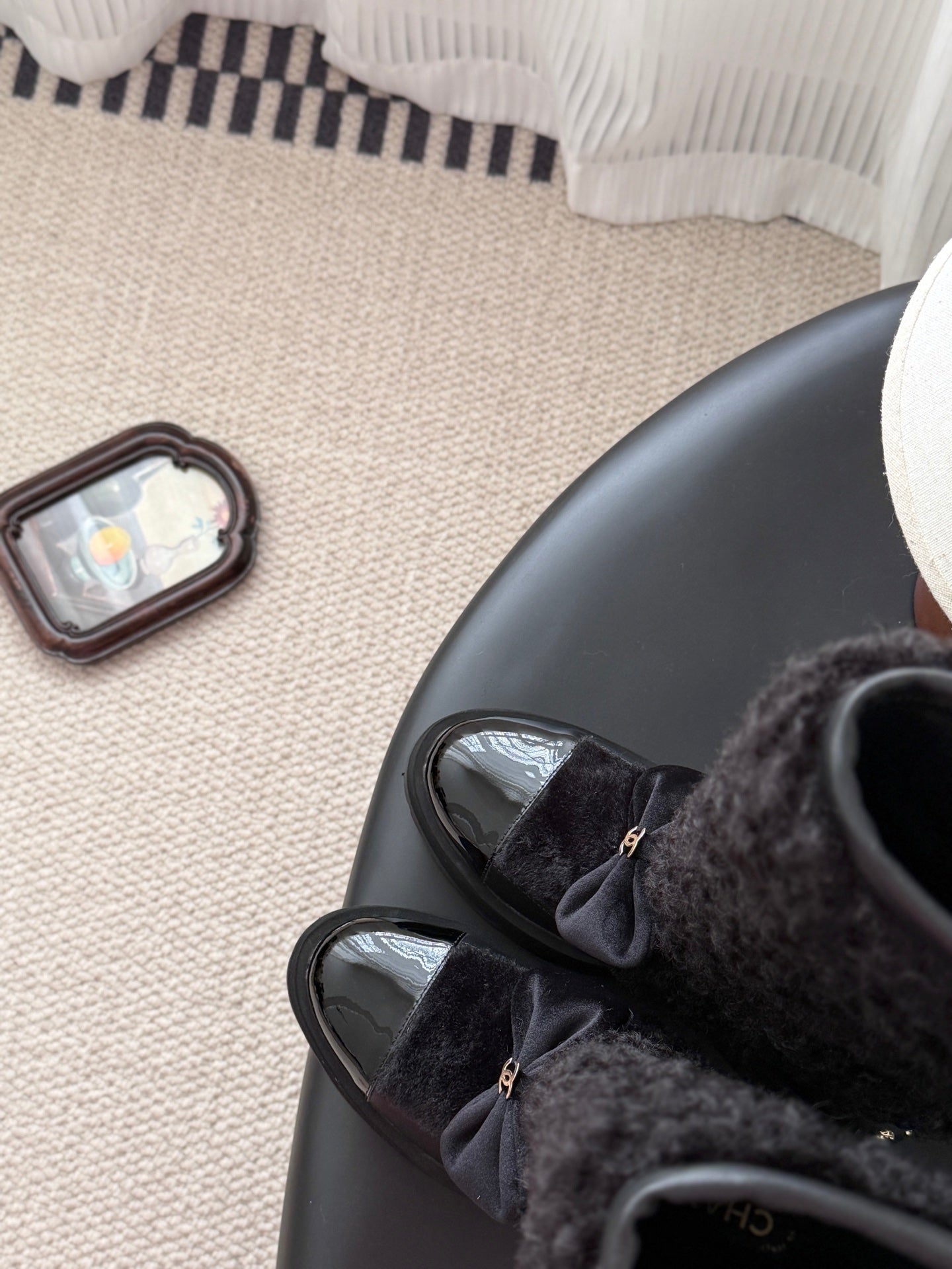 Che New autumn/winter fluffy sheepskin boots