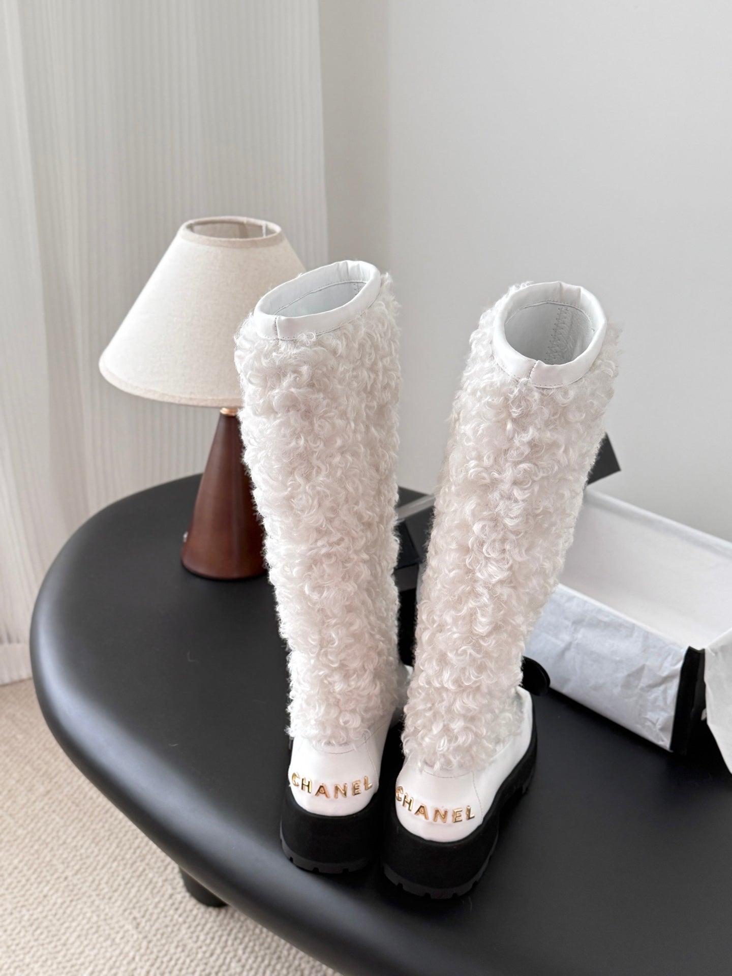 Che New autumn/winter fluffy sheepskin boots