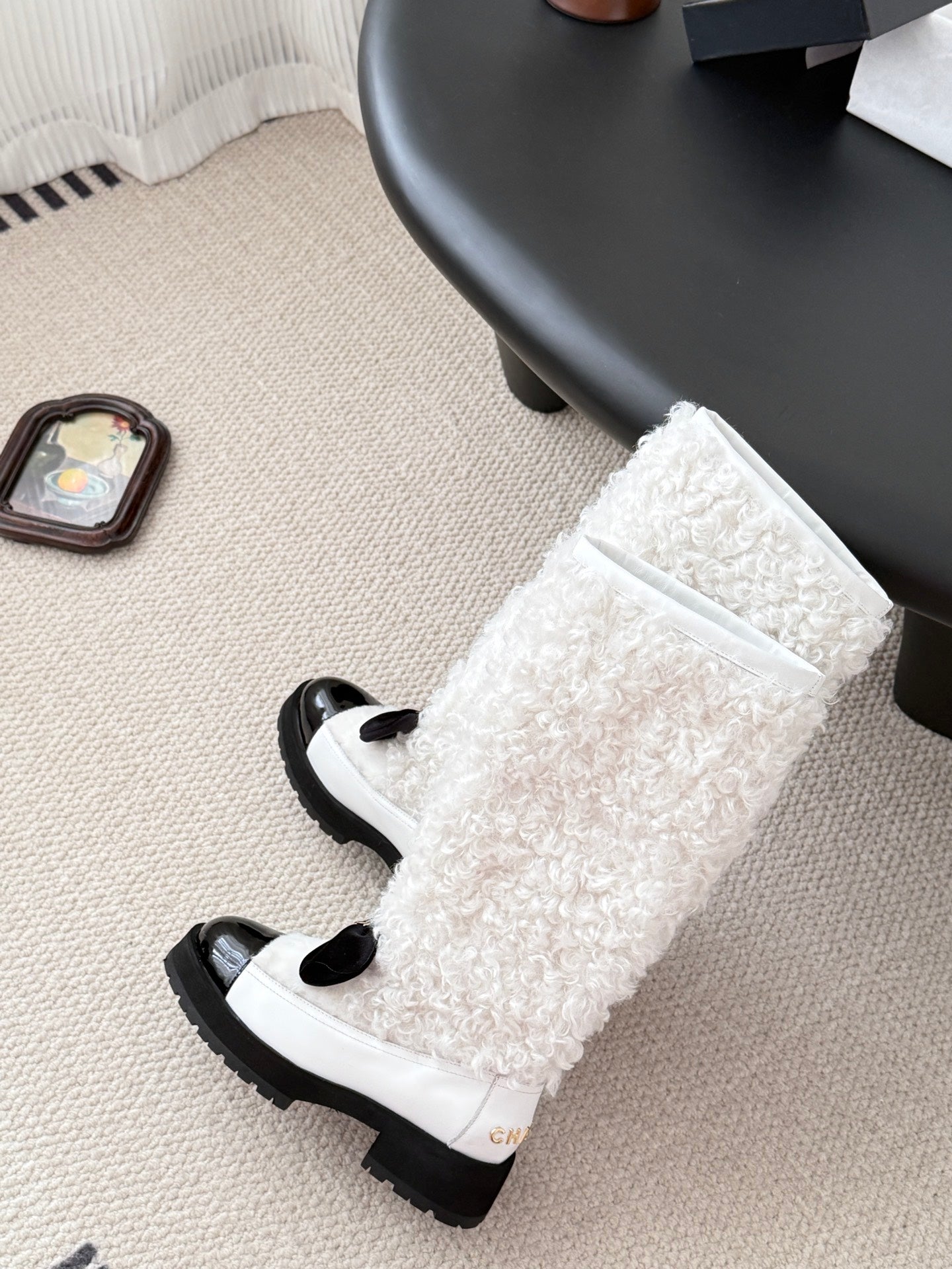 Che New autumn/winter fluffy sheepskin boots