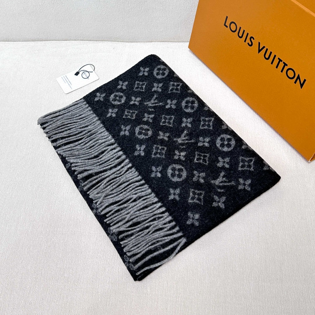 Lou**Men's cashmere scarf