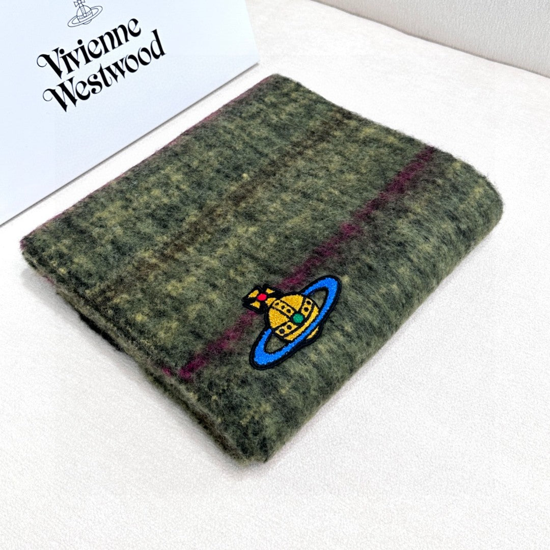 Vivi**Classic Large Saturn Silk Scarf