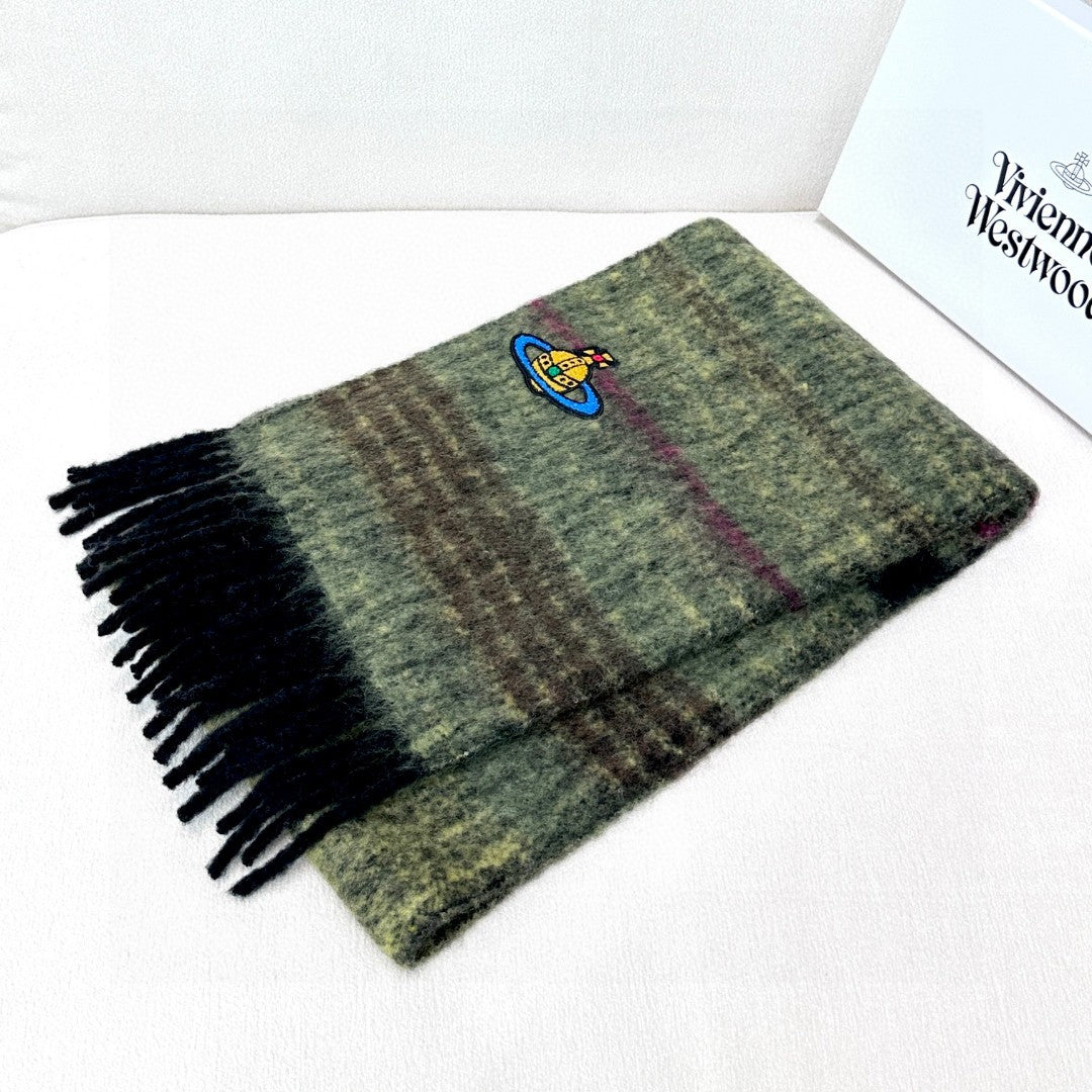 Vivi**Classic Large Saturn Silk Scarf