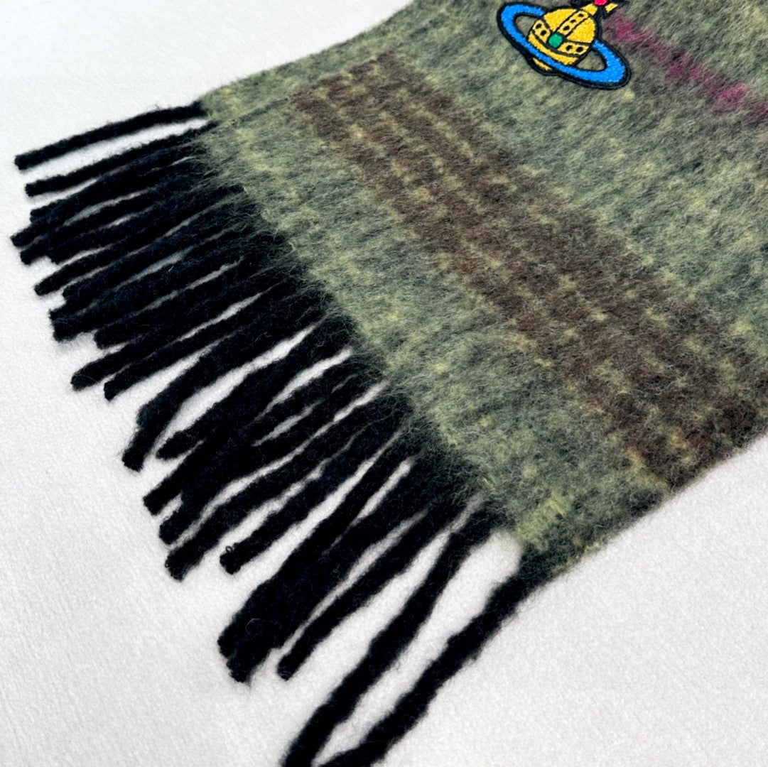 Vivi**Classic Large Saturn Silk Scarf