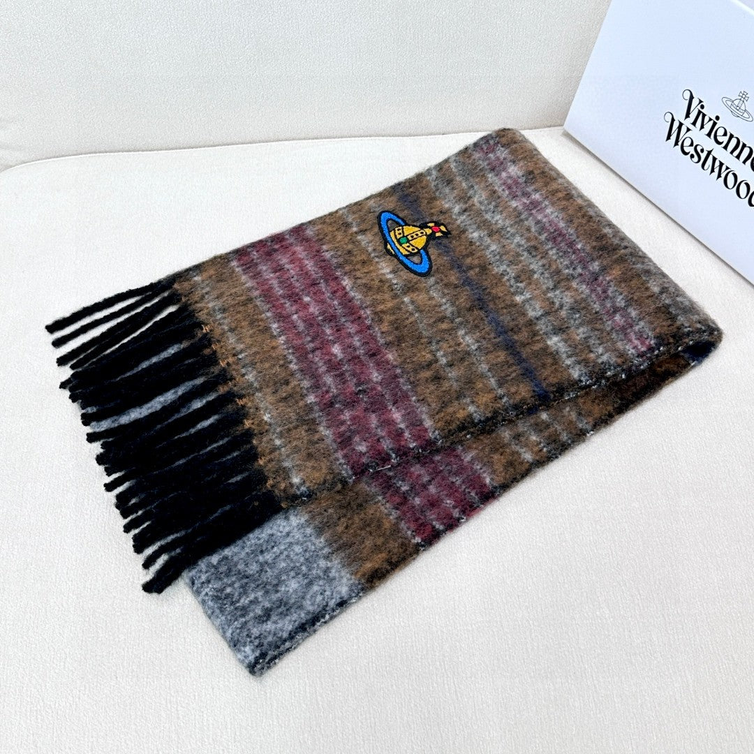 Vivi**Classic Large Saturn Silk Scarf