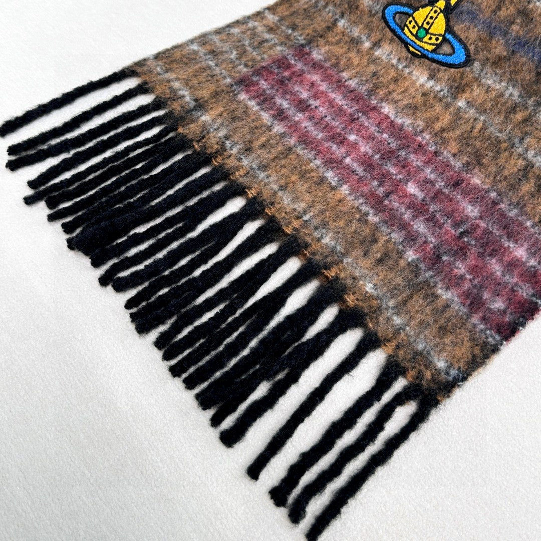 Vivi**Classic Large Saturn Silk Scarf