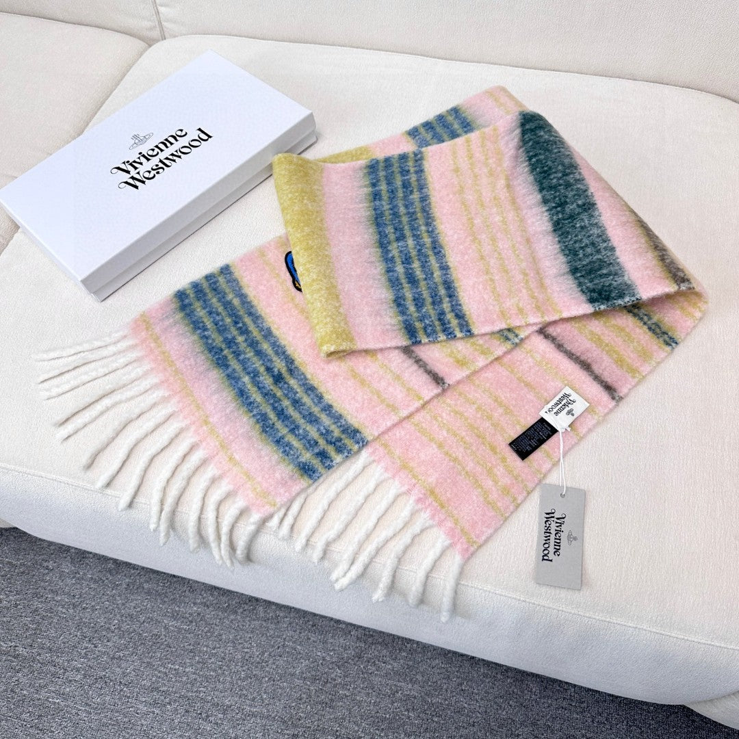 Vivi**Classic Large Saturn Silk Scarf