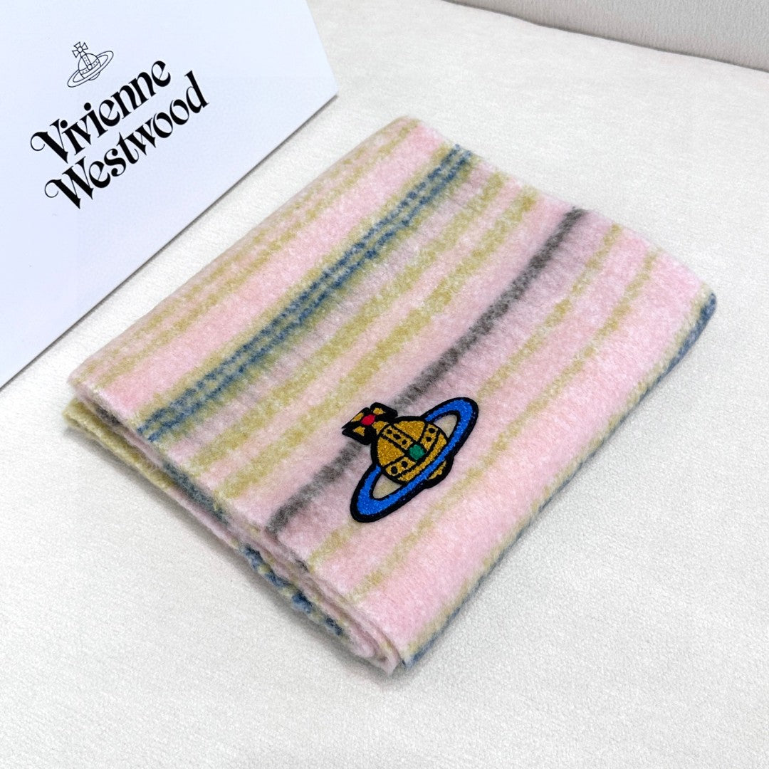 Vivi**Classic Large Saturn Silk Scarf