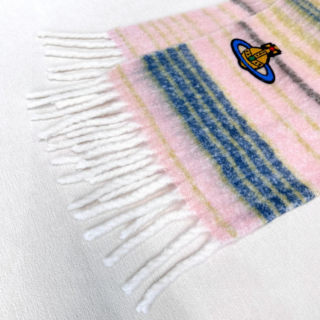 Vivi**Classic Large Saturn Silk Scarf