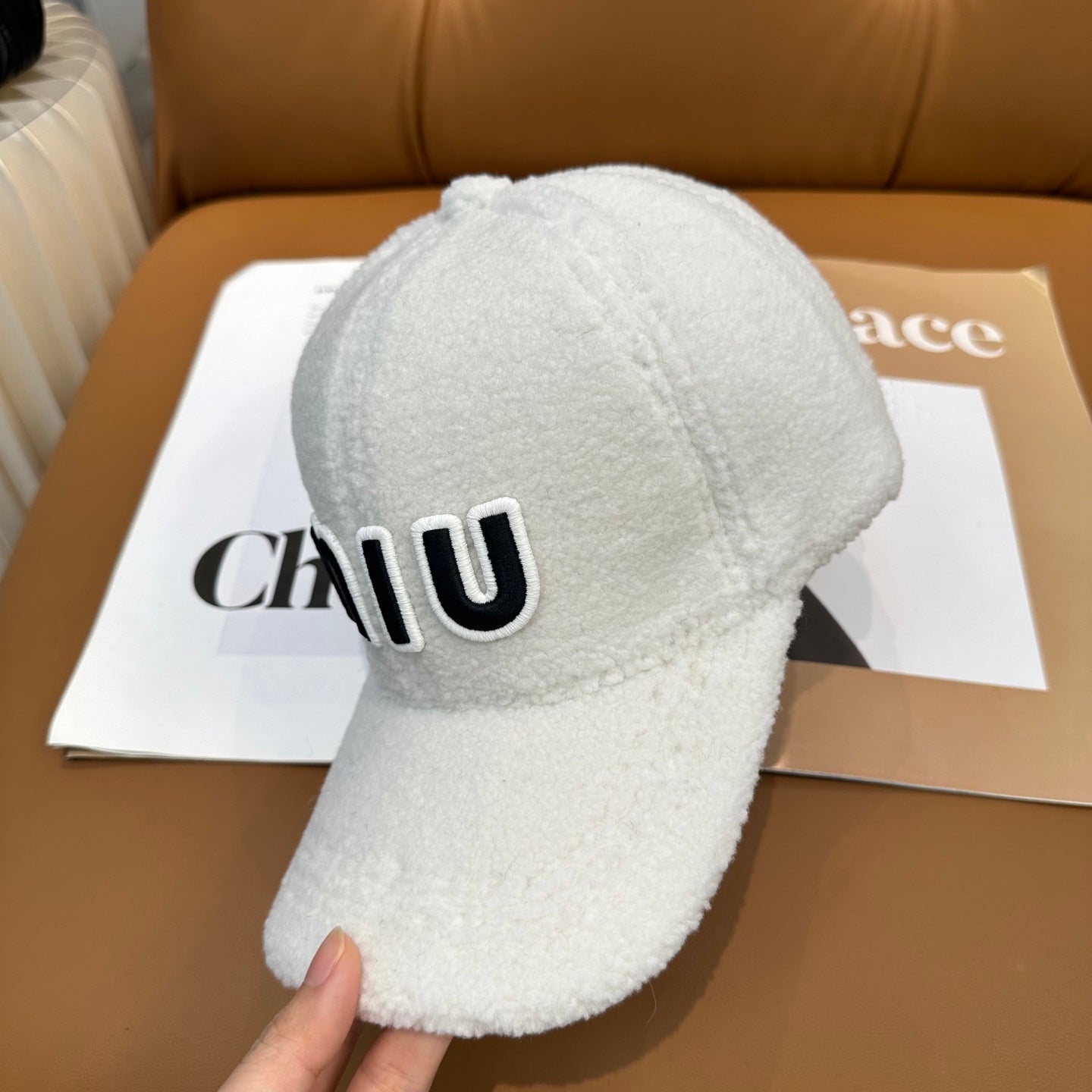 Mu** ~ New Autumn-Winter Sheepskin Baseball Cap