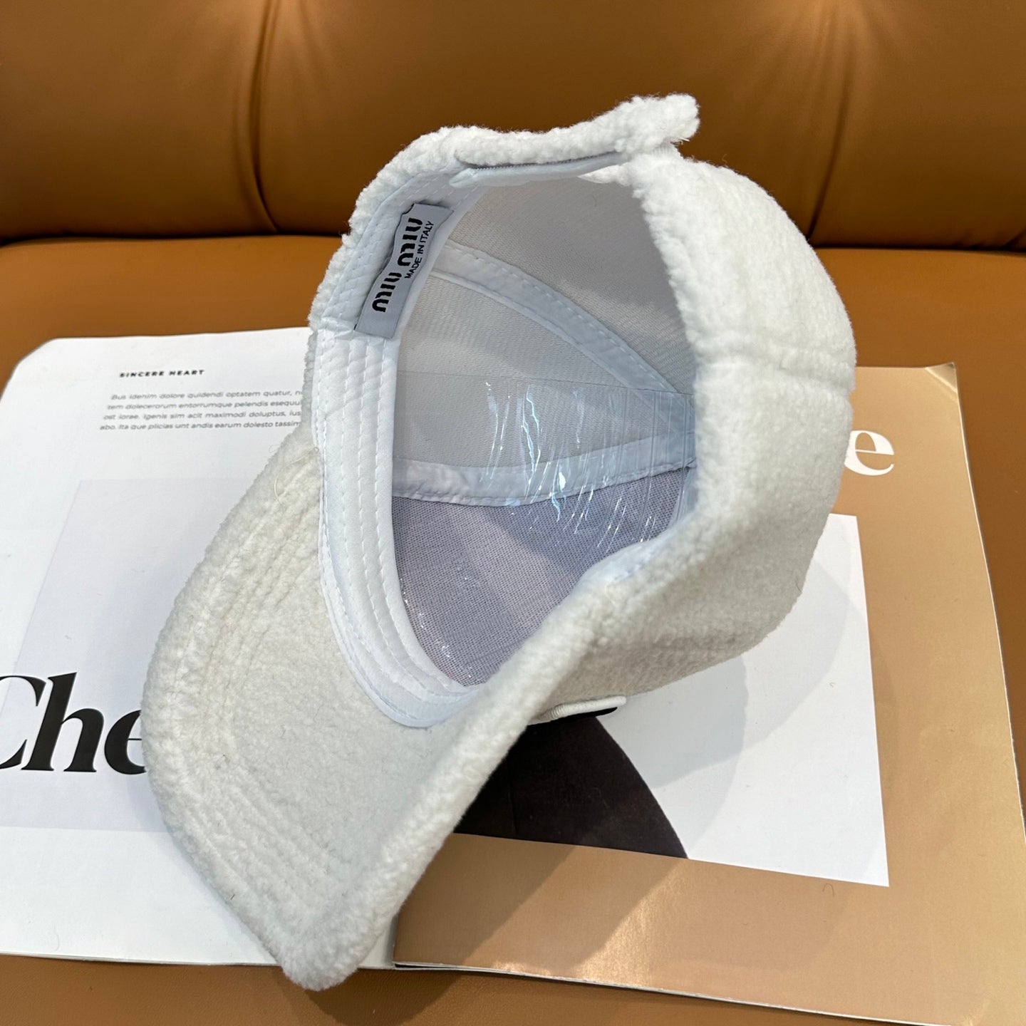 Mu** ~ New Autumn-Winter Sheepskin Baseball Cap