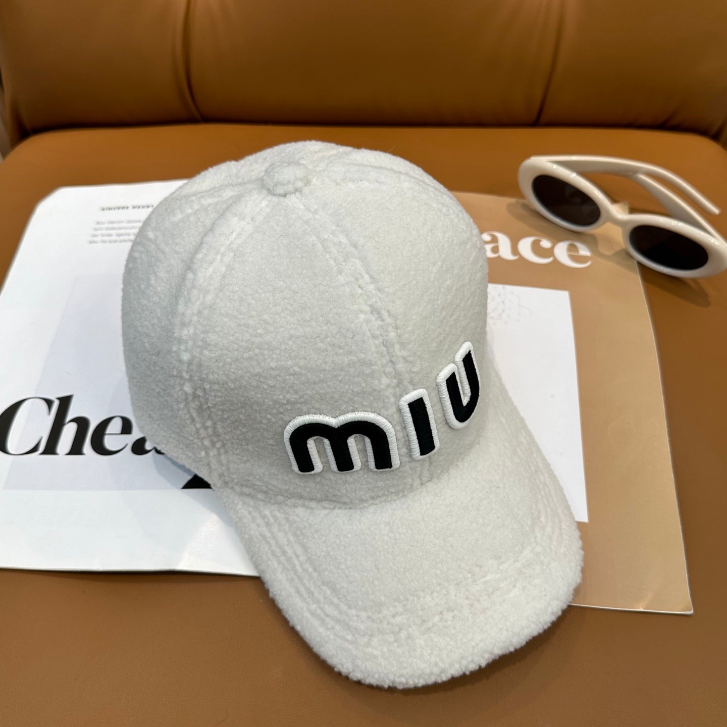 Mu** ~ New Autumn-Winter Sheepskin Baseball Cap