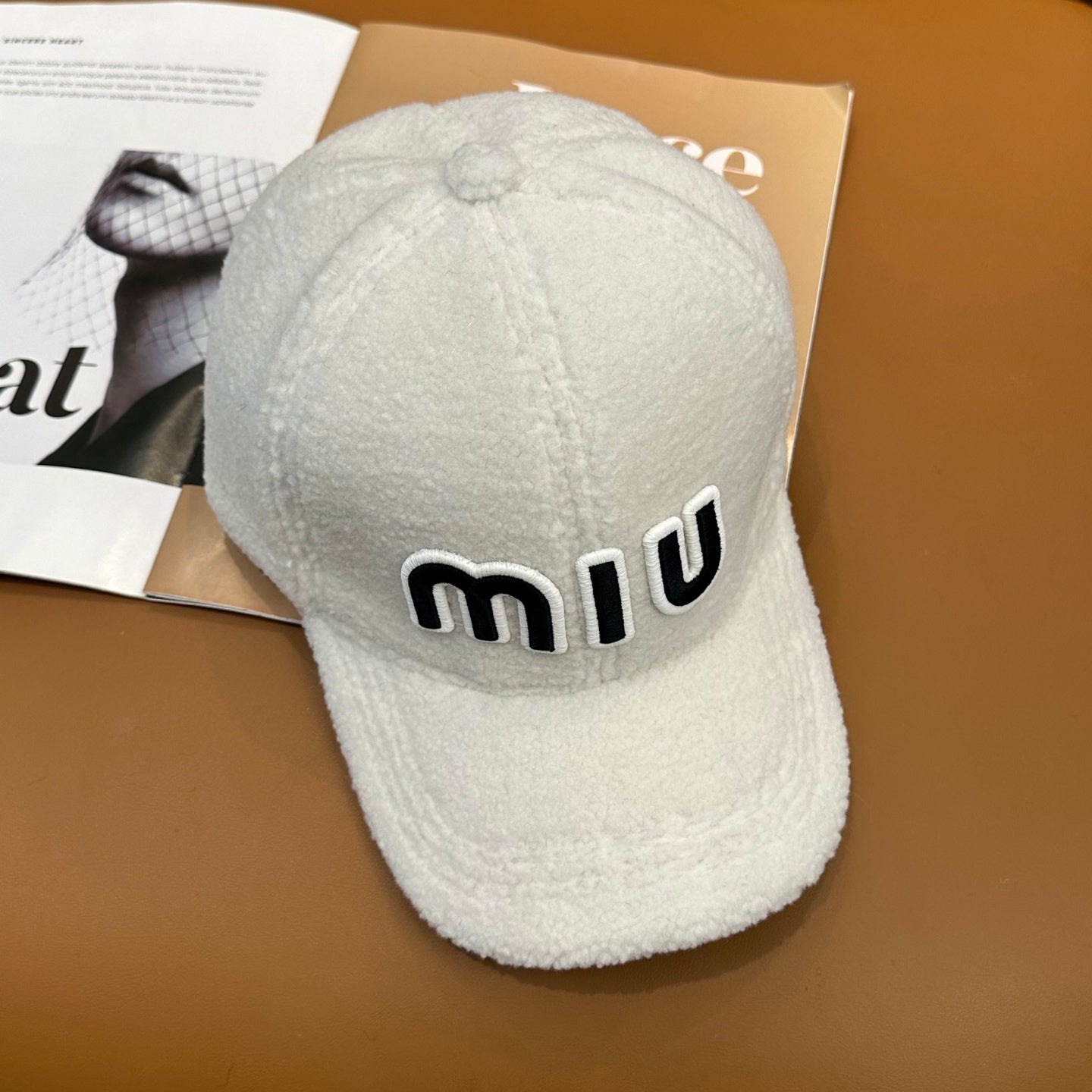 Mu** ~ New Autumn-Winter Sheepskin Baseball Cap