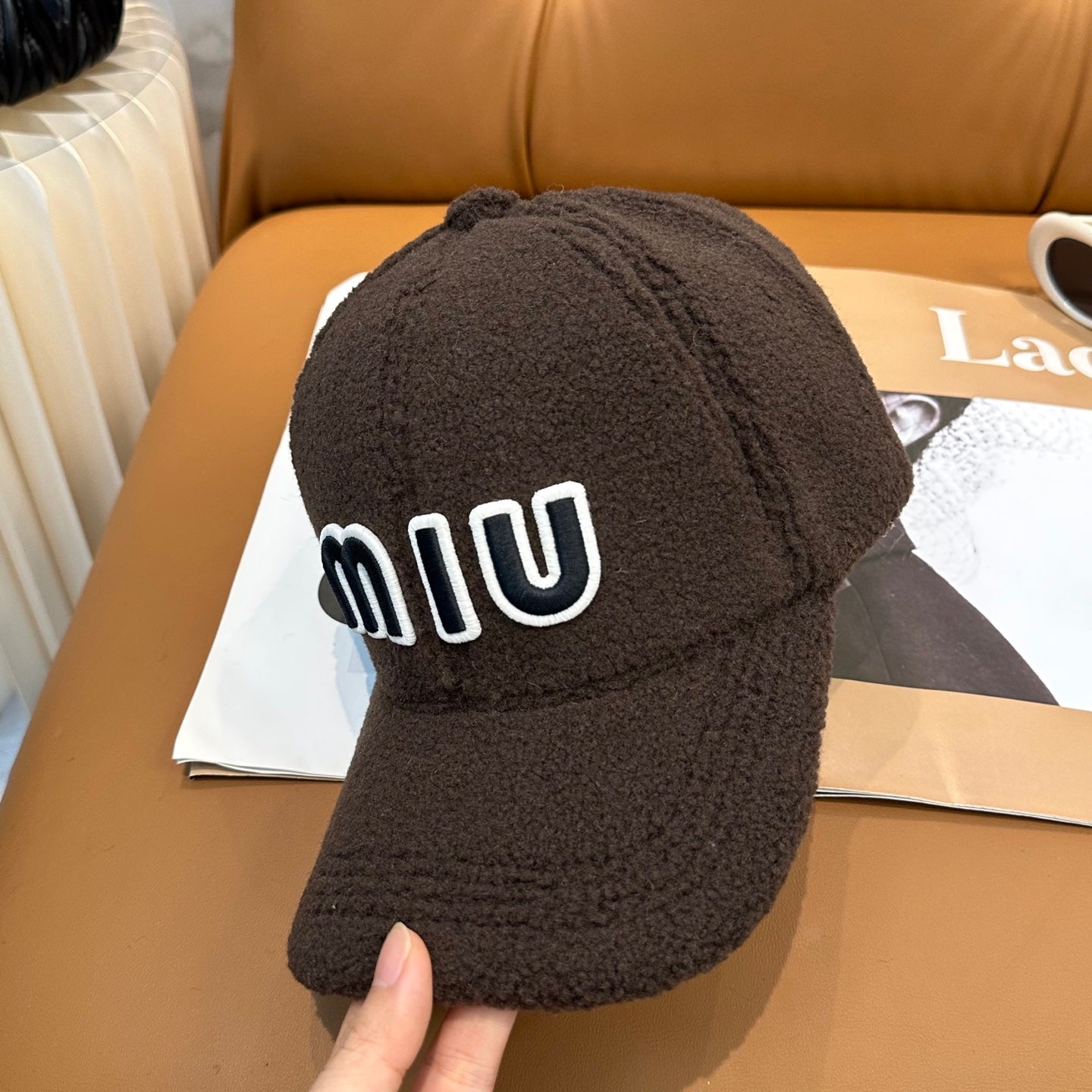 Mu** ~ New Autumn-Winter Sheepskin Baseball Cap