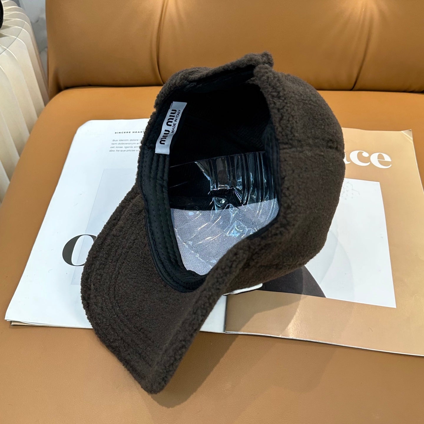 Mu** ~ New Autumn-Winter Sheepskin Baseball Cap