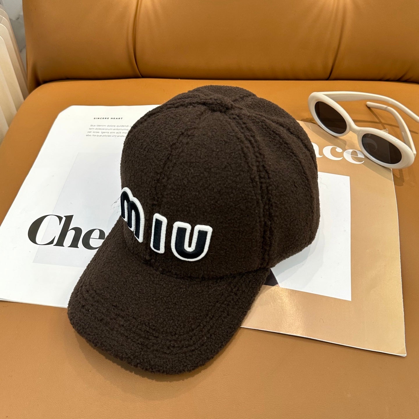 Mu** ~ New Autumn-Winter Sheepskin Baseball Cap