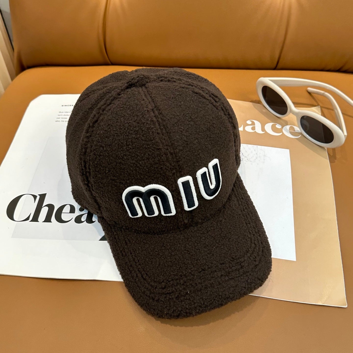 Mu** ~ New Autumn-Winter Sheepskin Baseball Cap