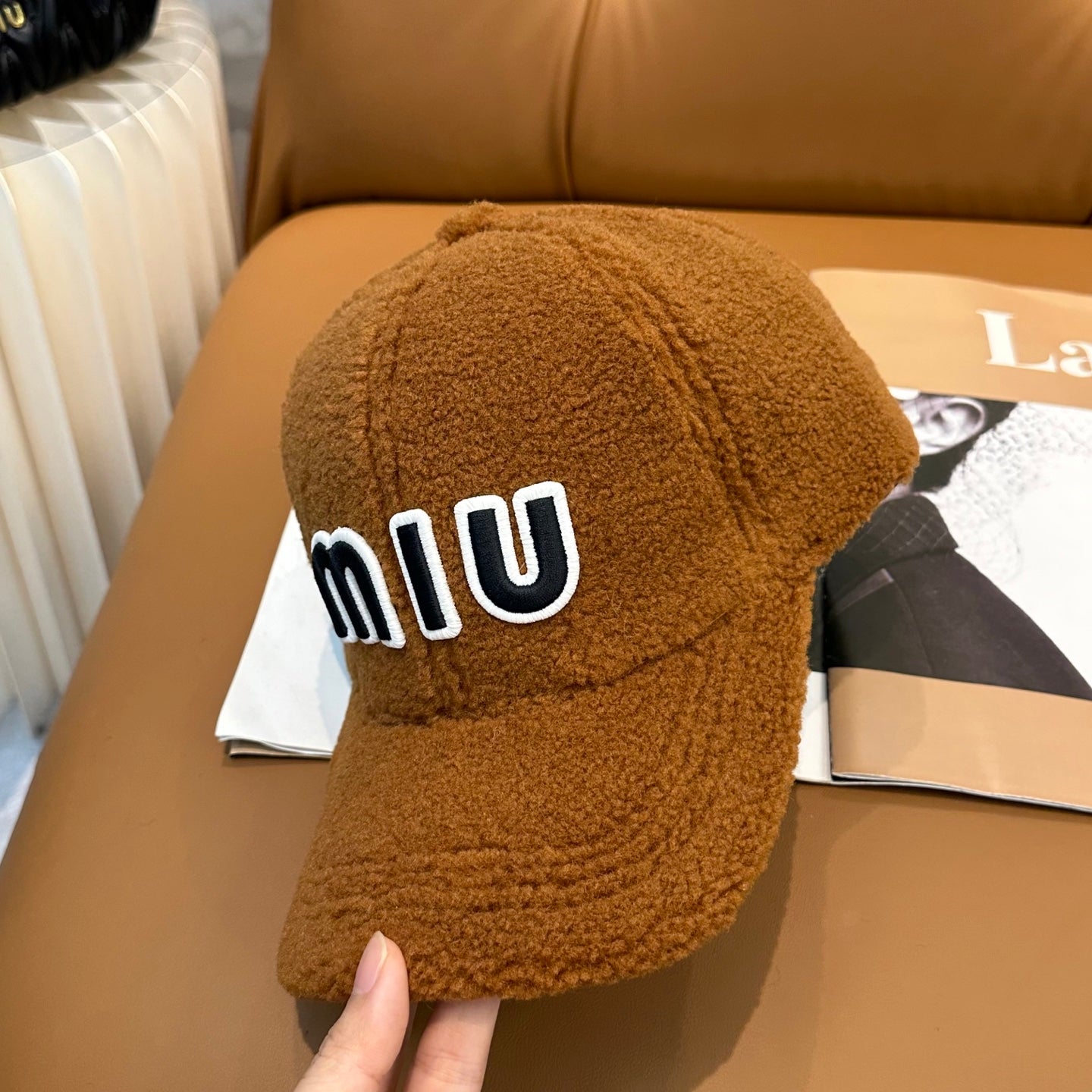 Mu** ~ New Autumn-Winter Sheepskin Baseball Cap