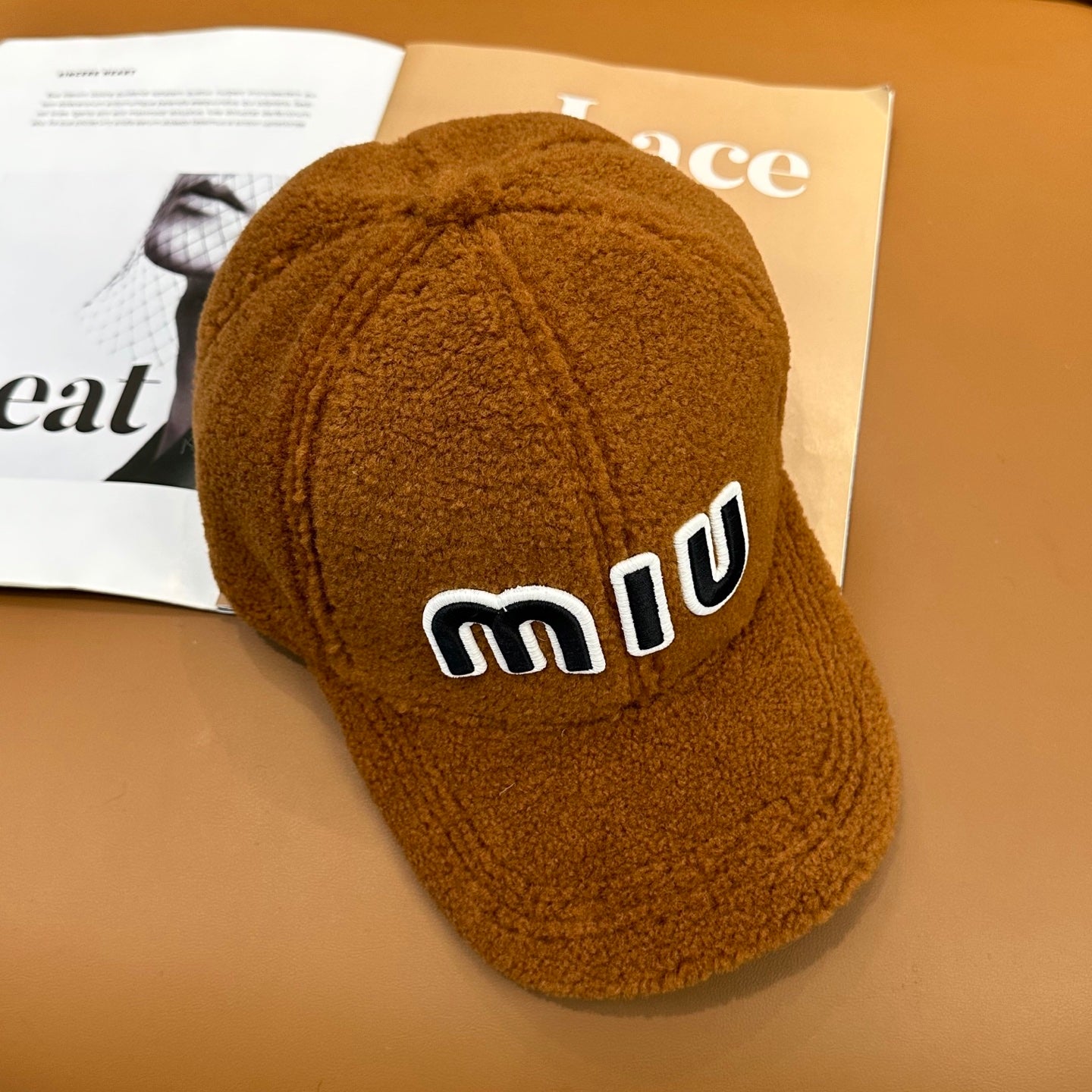 Mu** ~ New Autumn-Winter Sheepskin Baseball Cap