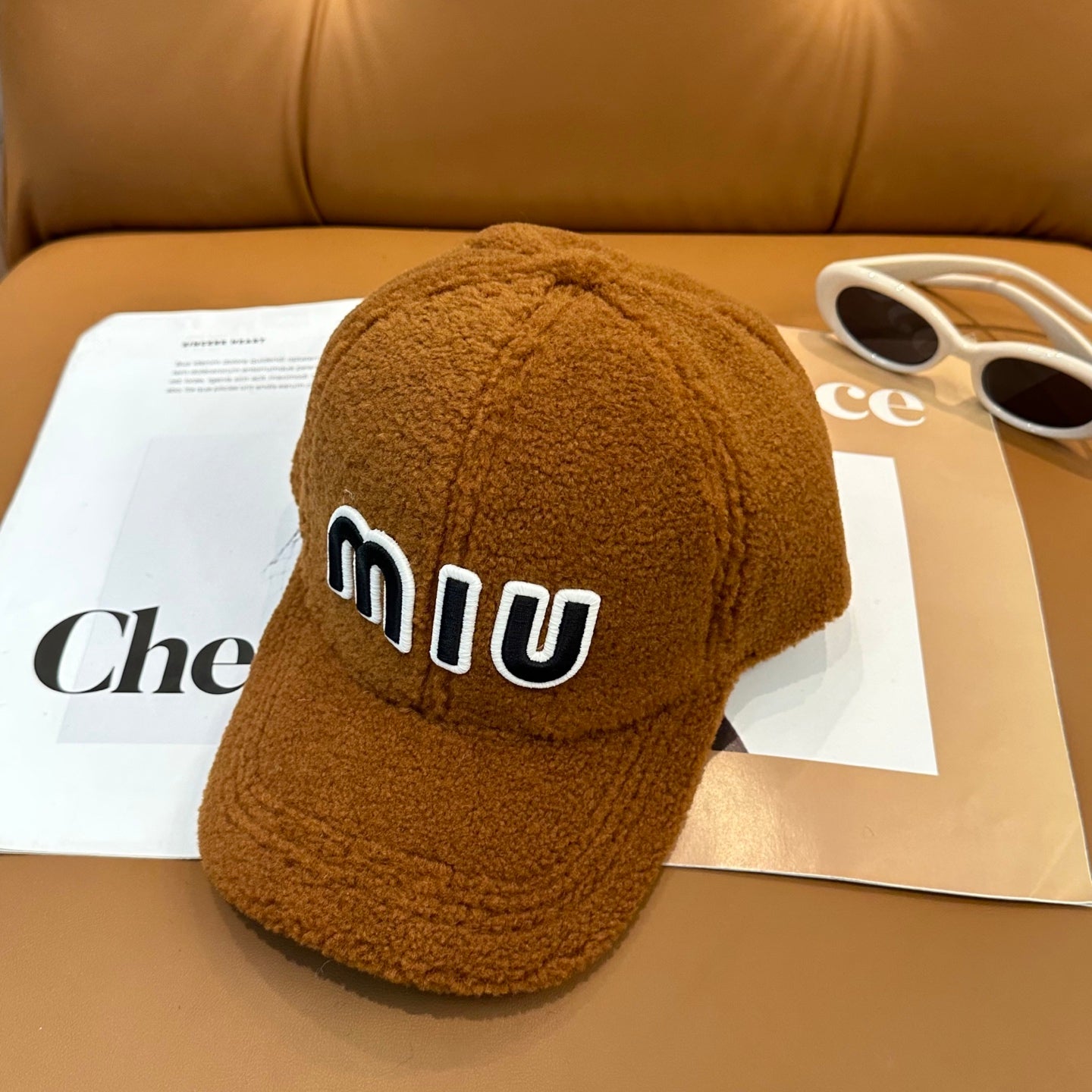 Mu** ~ New Autumn-Winter Sheepskin Baseball Cap