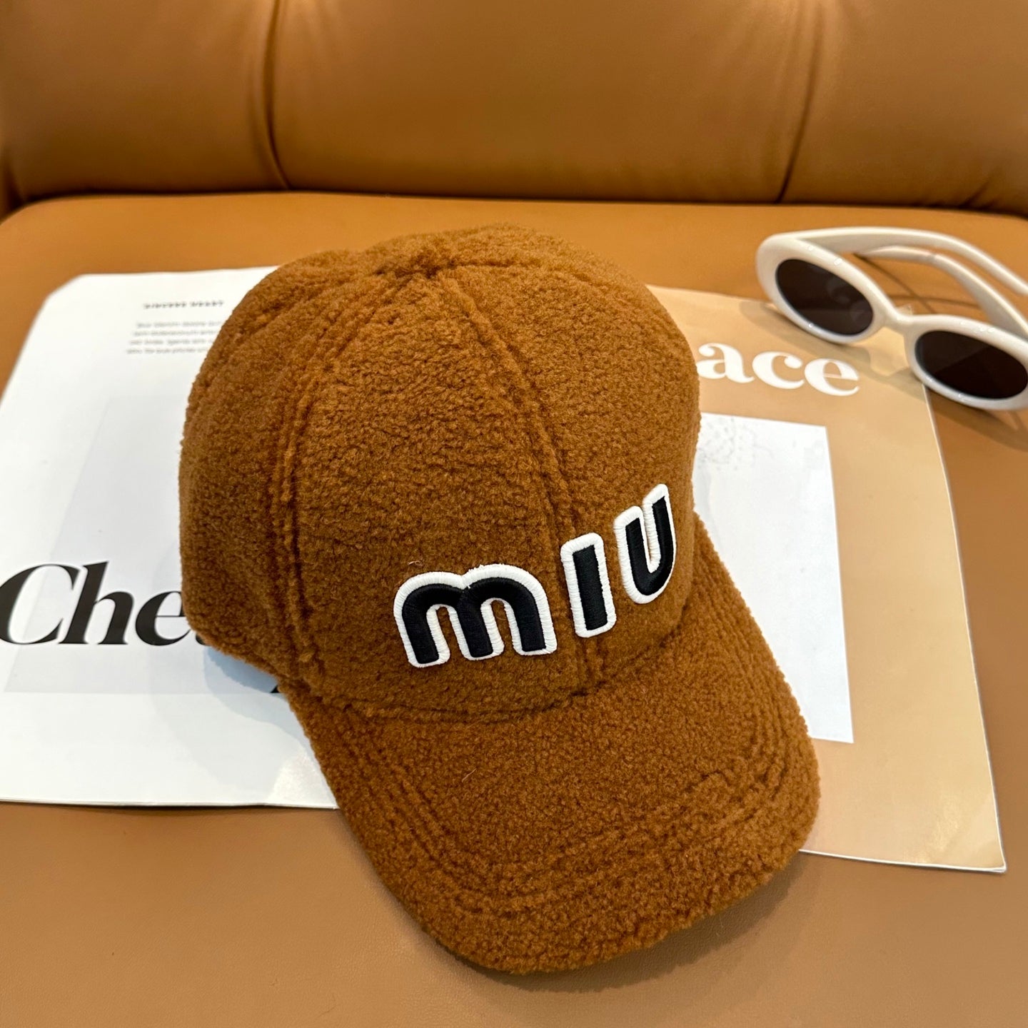 Mu** ~ New Autumn-Winter Sheepskin Baseball Cap