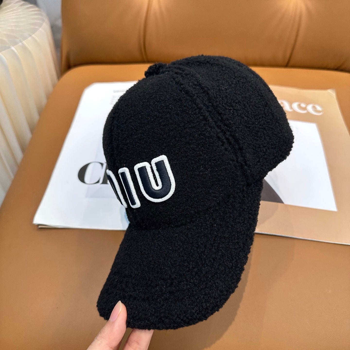 Mu** ~ New Autumn-Winter Sheepskin Baseball Cap