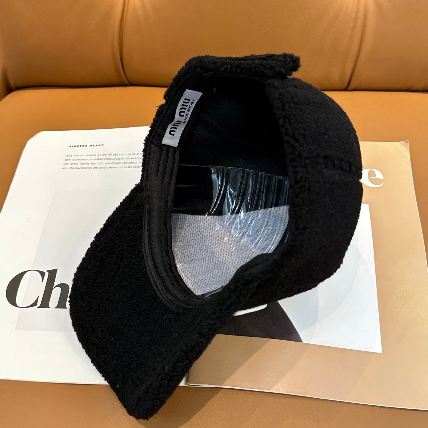 Mu** ~ New Autumn-Winter Sheepskin Baseball Cap